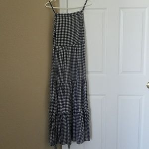 Old Navy Gingham Maxi Dress